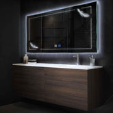 Espejo LED Rectangular | Botones táctiles | Función antivaho | Luz blanca fría - Reyze Seria Good Vibes Model 2